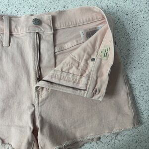 Madewell Light Pink Jean Shorts
